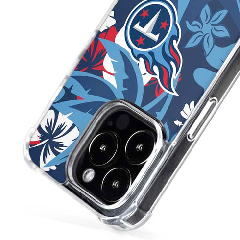 NFL Tennessee Titans Tropical Print iPhone 16 Pro MagSafe Case